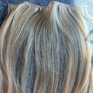 Bombay Hair - Real Hair (Blonde) Extensions - Weft